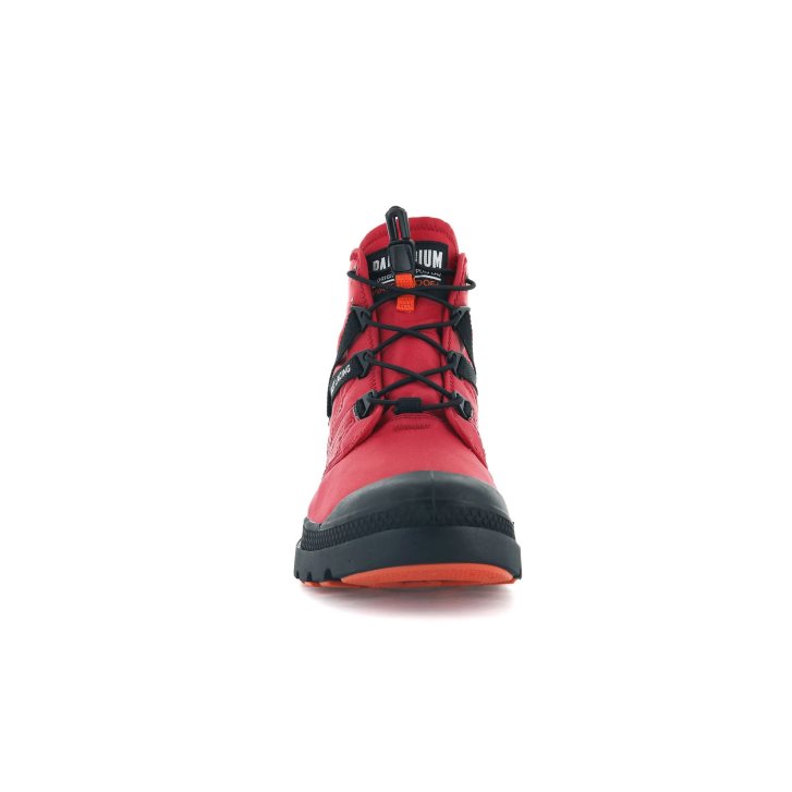 Dámské Boty Palladium Pampa Travel Lite+ Nepromokavé Červené | CZ BPL-97G
